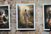 Risen Christ 8x10 art print - Romantic Catholic